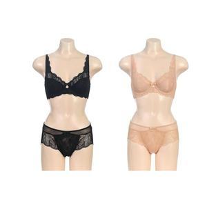 갤러리아 바바라 2color 시그니처 레이스 부직포 와이어브라팬티세트 ABR4430/A