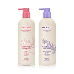 오가니스트 내추럴 바디워시, 애플사이다비니거, 680ml, 1개 + 로즈마리, 1개
