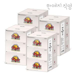한예지 키스해링 홀리데이 미용티슈 280매 6입 4팩