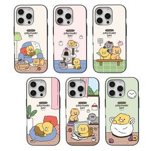 [기타]갤럭시A53 A34 A24 A25 A35 A55 A54 카카오프렌즈 춘식이 오디너리데이 자석 카드 휴대폰 케이스