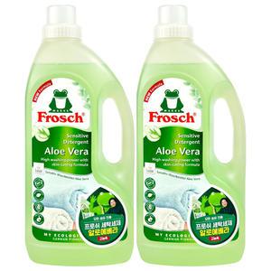 프로쉬 세탁세제 알로에베라 겸용 본품 1.5L 2개