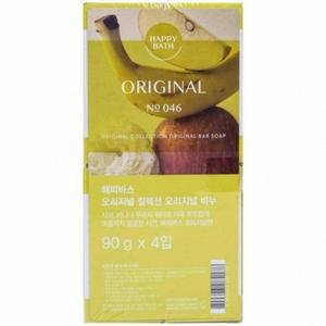 해피바스 오리지널 컬렉션 오리지널 비누 90g x 4개입