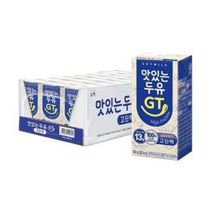 맛있는 두유 GT 고단백 190ml x 24개