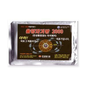 동명건강 음양자기방 2000 ND자석 패치 파스 패드