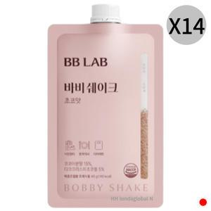 뉴트리원 비비랩 바비 쉐이크 초코맛 프로틴 7포 X2