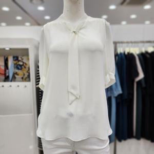 [조이너스]여성 쉬폰 브이넥 여름 신상 블라우스DU5WRB0510