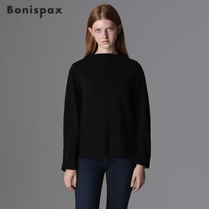 보니스팍스 반넥 가오리 티셔츠