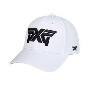 [PXG] 언스트럭처드 6패널 크라운 골프 볼캡 화이트 H-22PXG000007-WHT