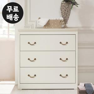 슈로 3단 서랍장 삼단 옷장 예쁜 가구 수납장(900)