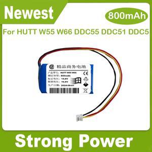 YDLBAT 창문 청소 로봇 배터리 HUTT W55 W66 DDC55 용 800mAh