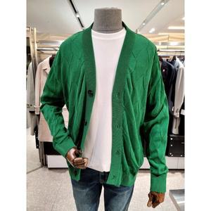 갤러리아 24 S/S 본 그린 변형 스카시 미들가디건 BN4MSW886