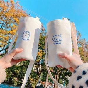 보냉컵 텀블러 백 에코백 가방 크로스 캔버스 커피