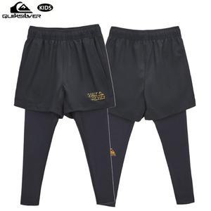 [퀵실버]키즈/주니어 일체형 워터 레깅스 KE21RK192_BLK_s