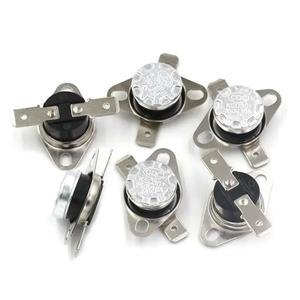 정상 폐쇄 베이클라이트 KSD-301  스위치 조절기 센서, KSD301, 10A, 250V, 0-160 도, 50, 60, 65, 1 개