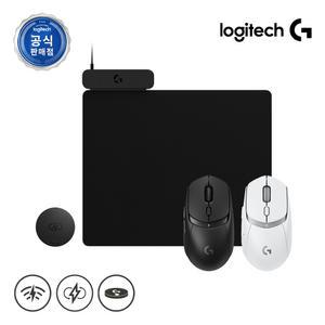 로지텍코리아 로지텍G G309 LIGHTSPEED + POWERPLAY2 마우스 충전패드 [공식판매점]