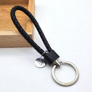 [셀러허브]꼬임 차키홀더 가죽 키링 자동차키홀더 블랙 (3ezyd) (S30227115)