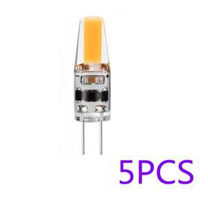 5pcs G4 LED 220V 12V COB 샹들리에 전구 COB1505