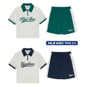 갤러리아 MLB키즈 바시티 메쉬 피케 반팔 세트(7AS1V0753)