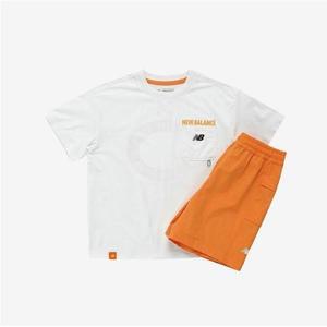 뉴발란스키즈 Fishing Club 2_포켓 일러스트 우븐 셋업 NK9YE2402U_(10)White