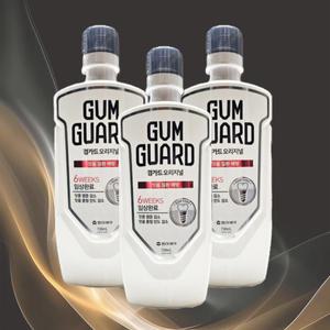 동아제약 검가드 오리지널 잇몸질환 예방 가글 임플란트 구강청결제 750ml, 3개