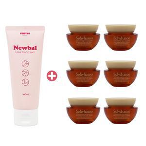 [설화수]파인듀 풋크림+설화수 샘플 화장품 여성용 자음생 아이크림 24ml 4ml 6개