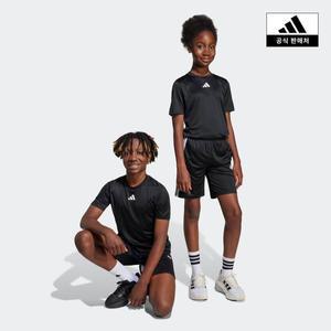 [아디다스키즈](김해점)[adidas kids] (130-160) 트레인 에센셜 3S 티 세트 (JJ1029)