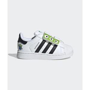 [매장정품] 아디다스 ADIDAS 키즈 X 디즈니 픽사 슈퍼스타 II 컴포트 클로저 인펀트 - 화이트 / JI0090