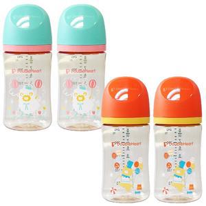모유실감 3세대 PPSU젖병 240ml 노꼭지 트윈팩(2P)  2종 중 택1