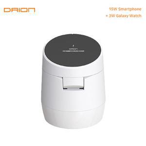 드리온 고속 무선 충전기 15W 2IN1 갤럭시전용 화이트웨어러블 워치 스마트