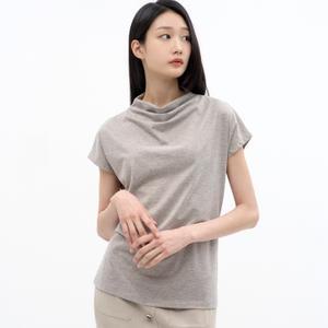 져지 카울넥 민소매 티셔츠 LFTSN301_BE