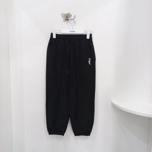 [에꼴리에]쿨 스판 와이드 조거 바지(24B5752  BK)