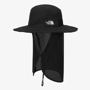 노스페이스 등산모자 여름 햇빛가리개 자외선차단 에코 라이트 쉴드 햇 NE3HR06A BLK