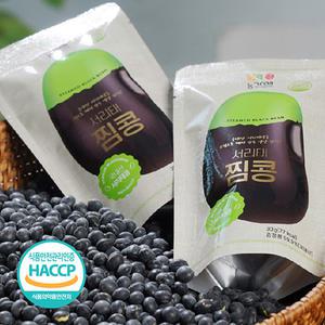 [찜콩] 국내산 서리태 찜콩30g*10봉