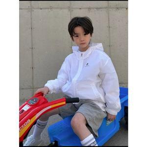 [블랙야크키즈](대구신세계)여름에 시원하게  입는 자외선차단용 솔리드 바람막이점퍼 블랙야크키즈 메...