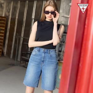 게스 25SS 썸머 데님 하프팬츠 여성용