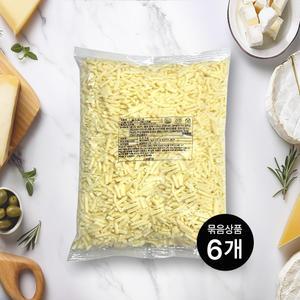 킹스코 골드킹 피자치즈 가공치즈 2.5kg X 6봉