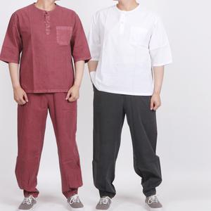 MM207_면30수 라운드 7부티+바지/생활한복 개량한복
