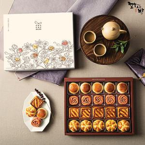 [화과방] 더담아 생과자세트 1호 20개입 (+쇼핑백) / 만주 선물세트 화과자 간식 화과자