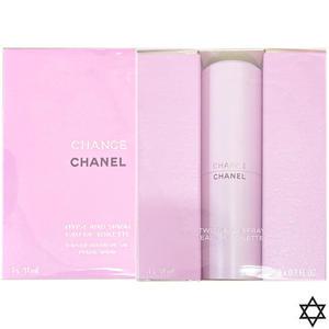 샤넬 샹스 우먼 EDT 오드뚜왈렛 트위스트 앤 스프레이 (리필용) 20ml+3개