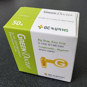 1박스 50매 - 그린닥터 혈당시험지 당뇨혈당체크지 1박스 50매 - 26년 12월
