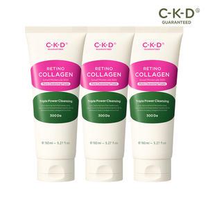[X3]CKD 레티노콜라겐 모공 클렌징폼 150ml 3개