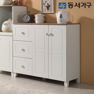 동서가구 이너브 다용도 양문 1000 수납장 DF62818H
