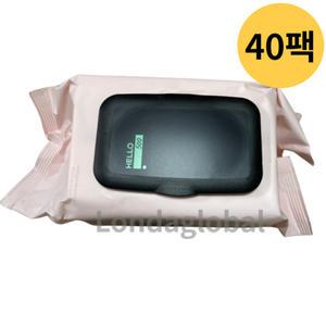 헬로550 안전한 저자극 대용량 물티슈 100매 20팩 2개