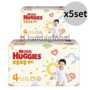 하기스 보송보송 팬티 기저귀 공용 대형 4단계 56 x10