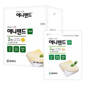 경동제약 애니밴드 기본형 잘라쓰는타입 (10x10cm) 2매x20개