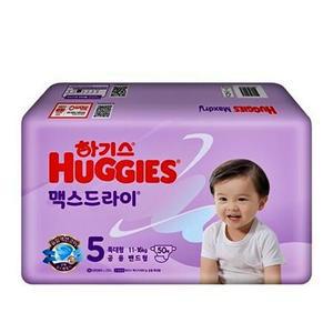 하기스 맥스드라이 밴드 5단계 특대형 공용 200매 /z