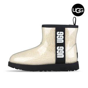 2023 UGG 어그 클래식 클리어 미니 여성 겨울 방한 털 부츠 화이트 1113190-NBLC