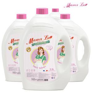 맘스럽 섬유유연제 로즈향 2.5Lx4개입 퍼퓸타입 실내건조