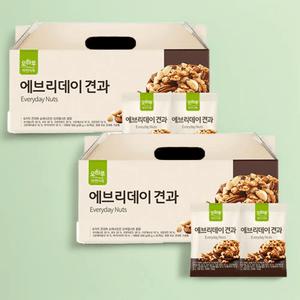 오하루 에브리데이 견과 자연가득 20g X 25포 2박스 견과류선물세트