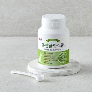 [2개 세트] 38.5 프리미엄 유산균 한스푼 60g 강아지 건강관리